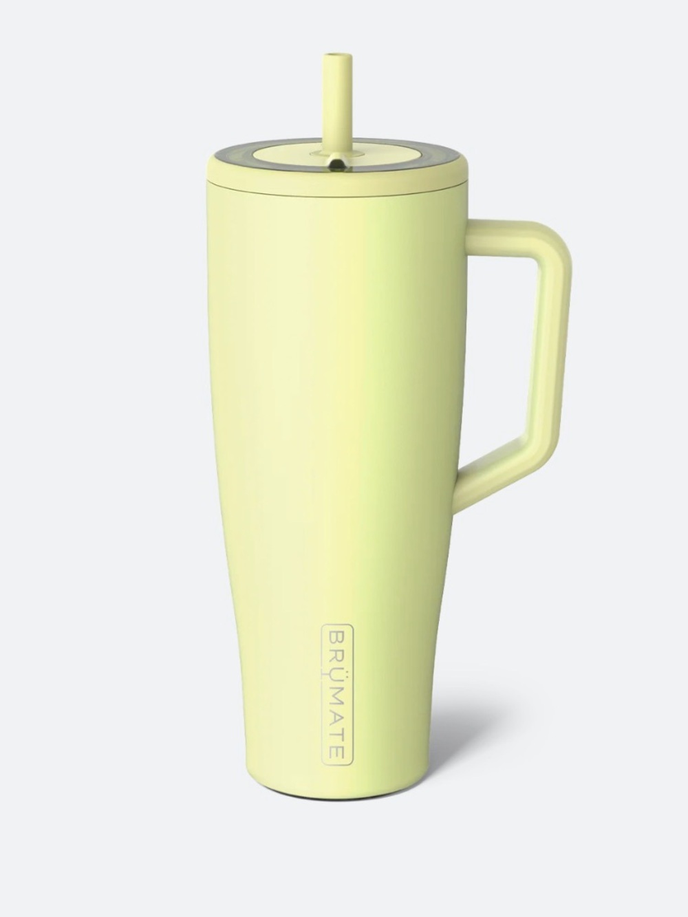 BrüMate Lemon Yellow Everyday Tumbler with Handle